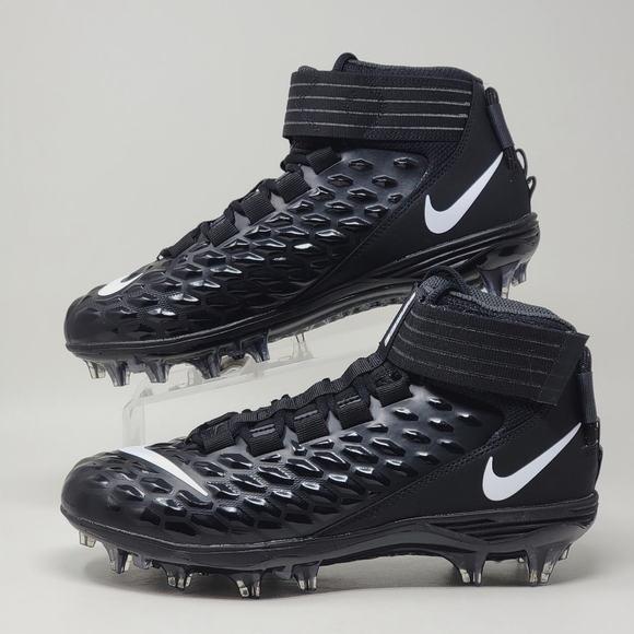 Nike Force Savage Pro 2 Football Cleats Men Size 10.5 AH4000-002 Black/White New main image 7